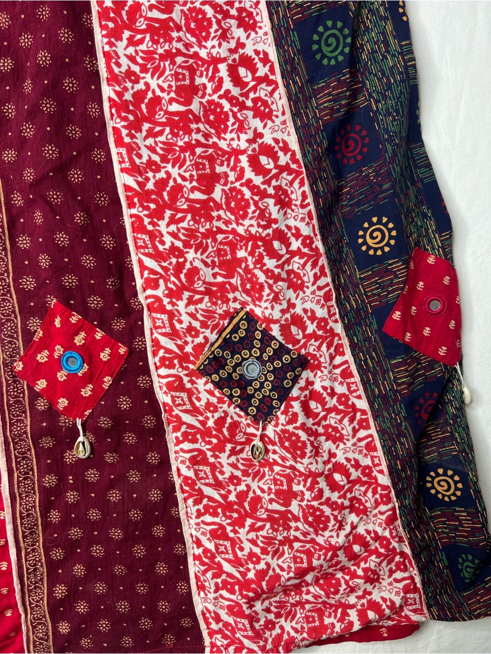 Kathmandu Imports Bohemian patchwork maxi skirt - Picture 2 of 8